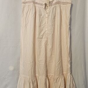 Elegant Vintage Victoria's Secret Cotton nightgown